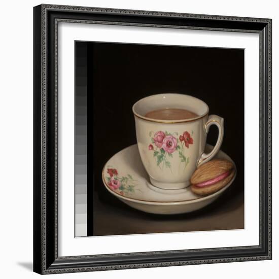 Teascape with Monte Carlo-Catherine Abel-Framed Giclee Print