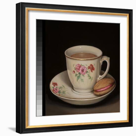 Teascape with Monte Carlo-Catherine Abel-Framed Giclee Print