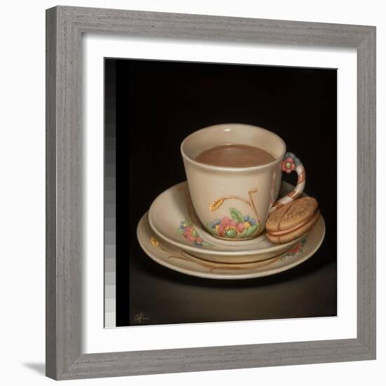 Teascape with Orange Cream-Catherine Abel-Framed Giclee Print