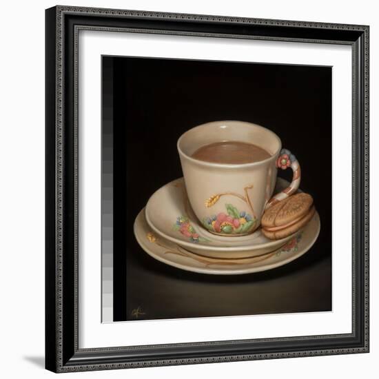 Teascape with Orange Cream-Catherine Abel-Framed Giclee Print