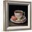 Teascape with Strawberry Macaron-Catherine Abel-Framed Giclee Print