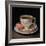 Teascape with Strawberry Macaron-Catherine Abel-Framed Giclee Print