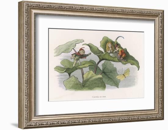 Teasing!-Richard Doyle-Framed Photographic Print