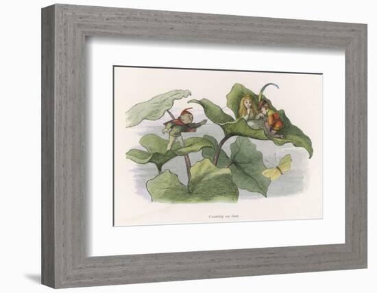 Teasing!-Richard Doyle-Framed Photographic Print