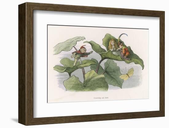 Teasing!-Richard Doyle-Framed Photographic Print