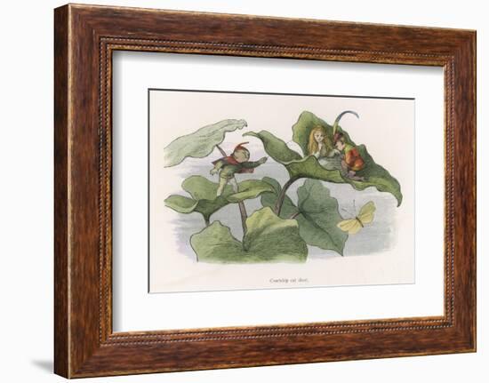 Teasing!-Richard Doyle-Framed Photographic Print