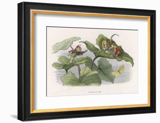 Teasing!-Richard Doyle-Framed Photographic Print