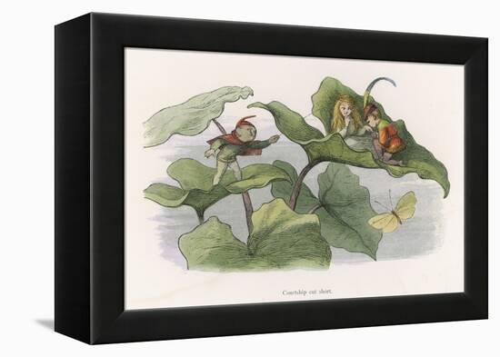 Teasing!-Richard Doyle-Framed Premier Image Canvas