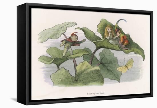 Teasing!-Richard Doyle-Framed Premier Image Canvas