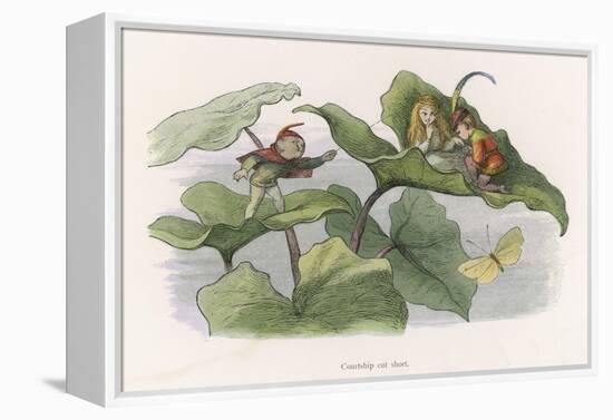 Teasing!-Richard Doyle-Framed Premier Image Canvas