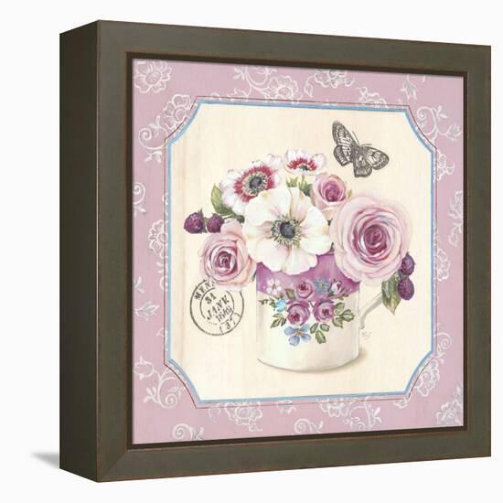 Teatime Anemones-Stefania Ferri-Framed Stretched Canvas