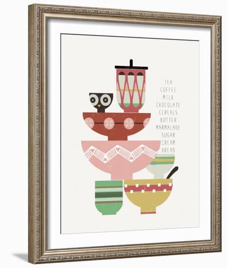 Teatime I-Laure Girardin-Vissian-Framed Giclee Print