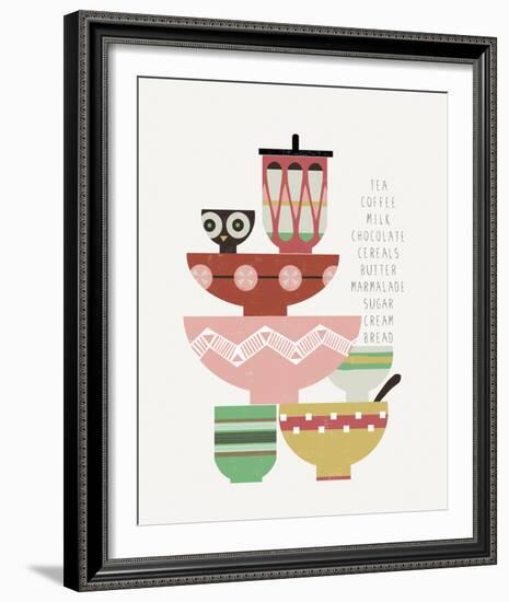 Teatime I-Laure Girardin-Vissian-Framed Giclee Print