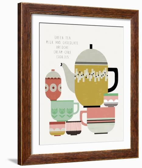 Teatime II-Laure Girardin-Vissian-Framed Giclee Print