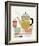 Teatime II-Laure Girardin-Vissian-Framed Giclee Print