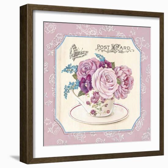 Teatime Roses-Stefania Ferri-Framed Art Print