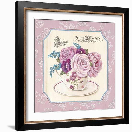 Teatime Roses-Stefania Ferri-Framed Art Print