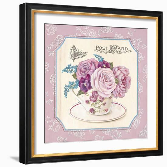 Teatime Roses-Stefania Ferri-Framed Art Print