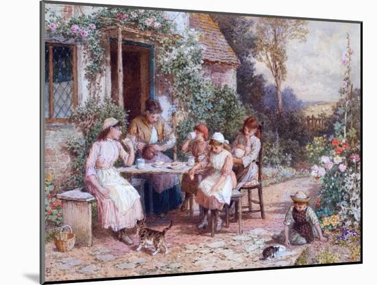 Teatime-Myles Birket Foster-Mounted Giclee Print