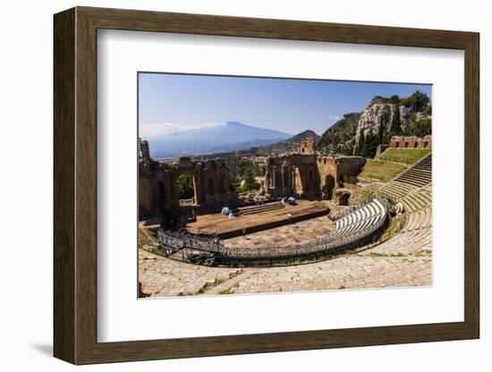 Teatro Greco (Greek Theatre)-Matthew Williams-Ellis-Framed Photographic Print