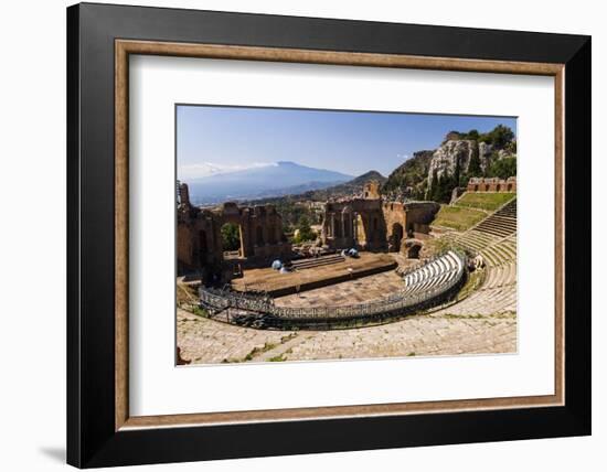 Teatro Greco (Greek Theatre)-Matthew Williams-Ellis-Framed Photographic Print