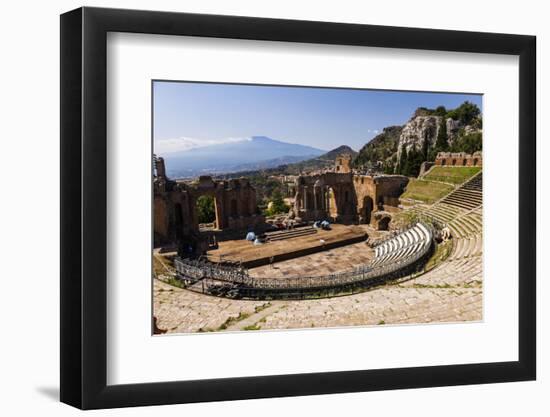 Teatro Greco (Greek Theatre)-Matthew Williams-Ellis-Framed Photographic Print