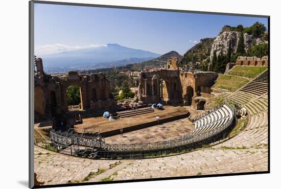 Teatro Greco (Greek Theatre)-Matthew Williams-Ellis-Mounted Photographic Print