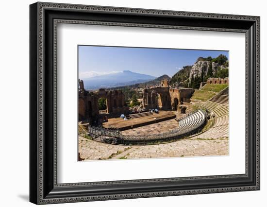 Teatro Greco (Greek Theatre)-Matthew Williams-Ellis-Framed Photographic Print