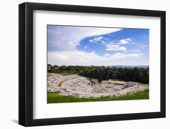 Teatro Greco (Greek Theatre)-Matthew Williams-Ellis-Framed Photographic Print