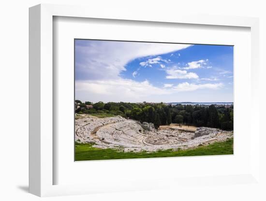 Teatro Greco (Greek Theatre)-Matthew Williams-Ellis-Framed Photographic Print