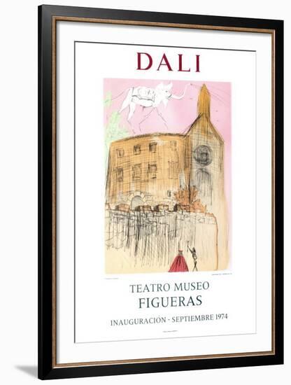 Teatro Museo Figueras 1-Salvador Dalí-Framed Collectable Print