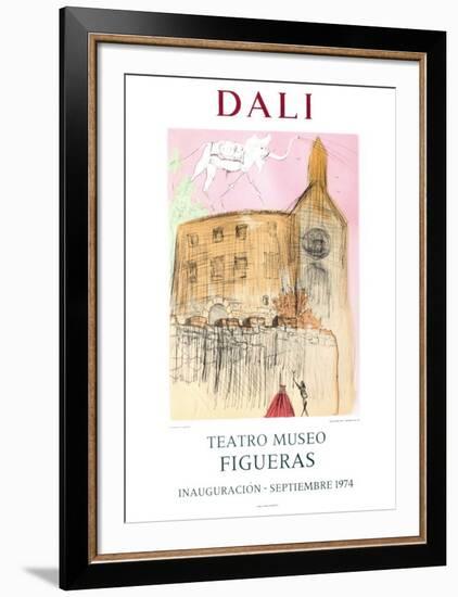 Teatro Museo Figueras 1-Salvador Dalí-Framed Collectable Print