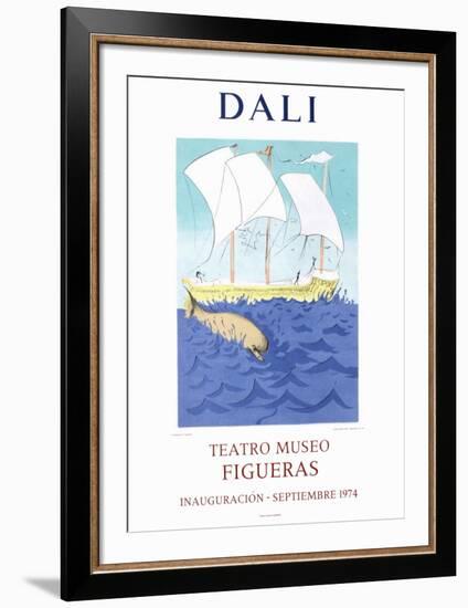 Teatro Museo Figueras 2-Salvador Dalí-Framed Collectable Print