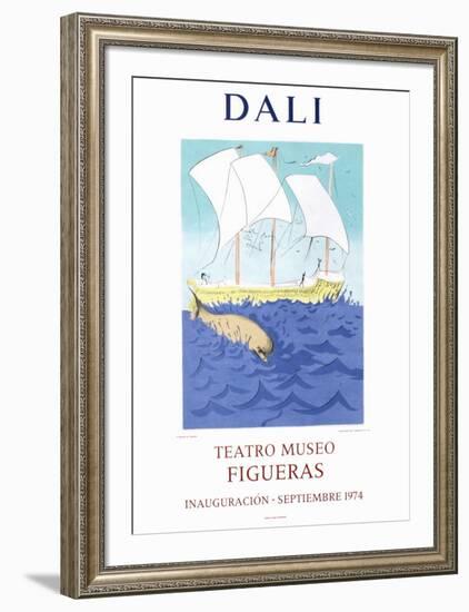 Teatro Museo Figueras 2-Salvador Dalí-Framed Collectable Print