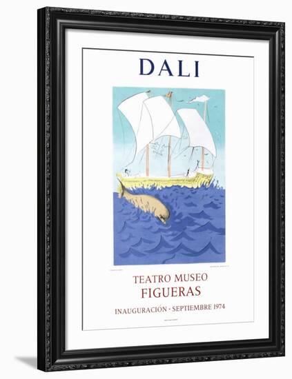 Teatro Museo Figueras 2-Salvador Dalí-Framed Collectable Print