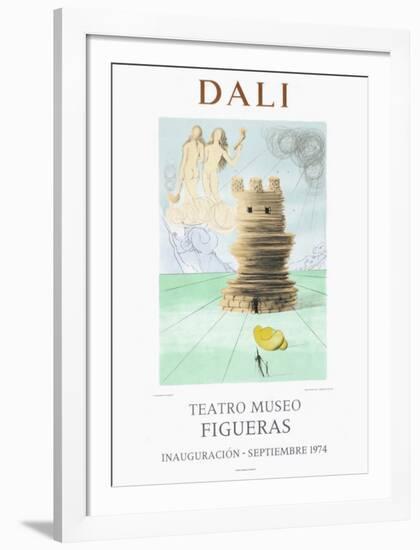 Teatro Museo Figueras 5-Salvador Dalí-Framed Collectable Print