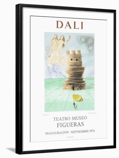 Teatro Museo Figueras 5-Salvador Dalí-Framed Collectable Print