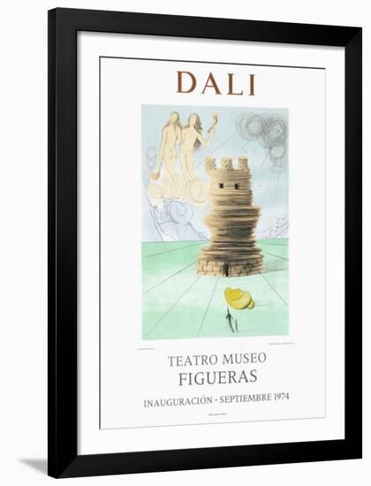 Teatro Museo Figueras 5-Salvador Dalí-Framed Collectable Print