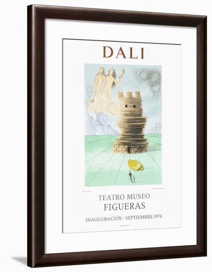 Teatro Museo Figueras 5-Salvador Dalí-Framed Collectable Print