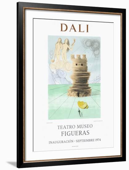 Teatro Museo Figueras 5-Salvador Dalí-Framed Collectable Print