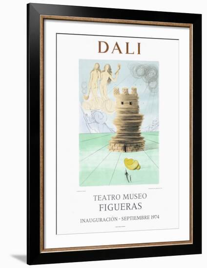 Teatro Museo Figueras 5-Salvador Dalí-Framed Collectable Print