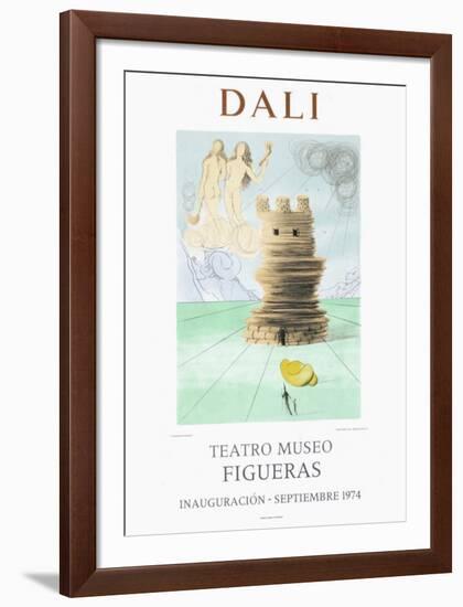 Teatro Museo Figueras 5-Salvador Dalí-Framed Collectable Print