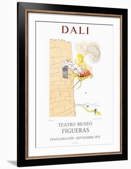 Teatro Museo Figueras 7-Salvador Dalí-Framed Collectable Print