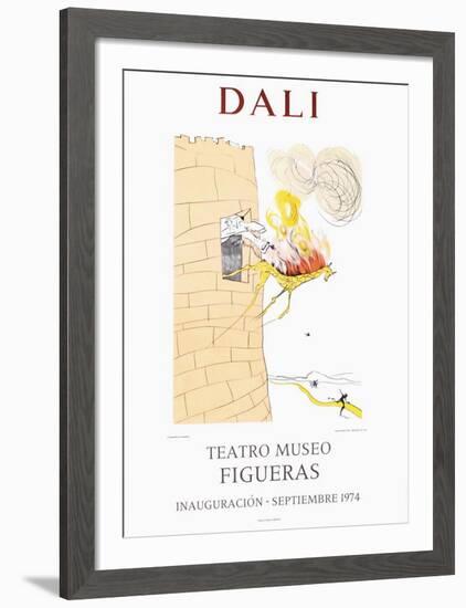 Teatro Museo Figueras 7-Salvador Dalí-Framed Collectable Print