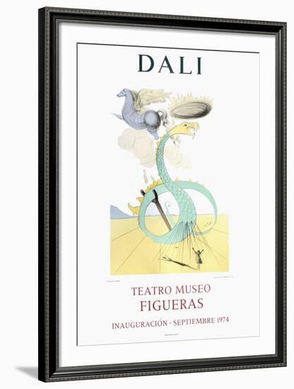 Teatro Museo Figueras 8-Salvador Dalí-Framed Collectable Print