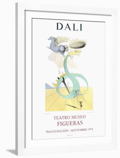 Teatro Museo Figueras 8-Salvador Dalí-Framed Collectable Print