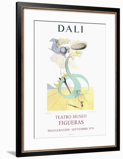 Teatro Museo Figueras 8-Salvador Dalí-Framed Collectable Print