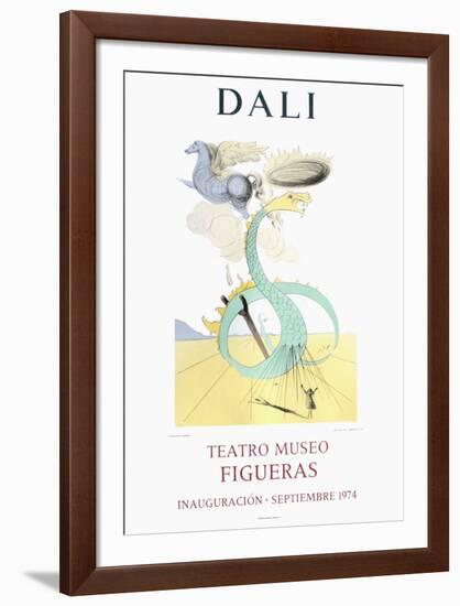 Teatro Museo Figueras 8-Salvador Dalí-Framed Collectable Print