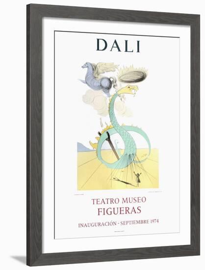 Teatro Museo Figueras 8-Salvador Dalí-Framed Collectable Print