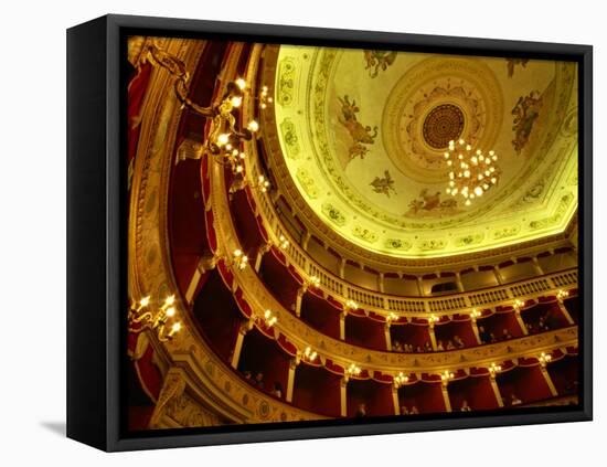 Teatro Pirandello Theatre, Agrigento, Sicily, Italy, Europe-Ken Gillham-Framed Premier Image Canvas